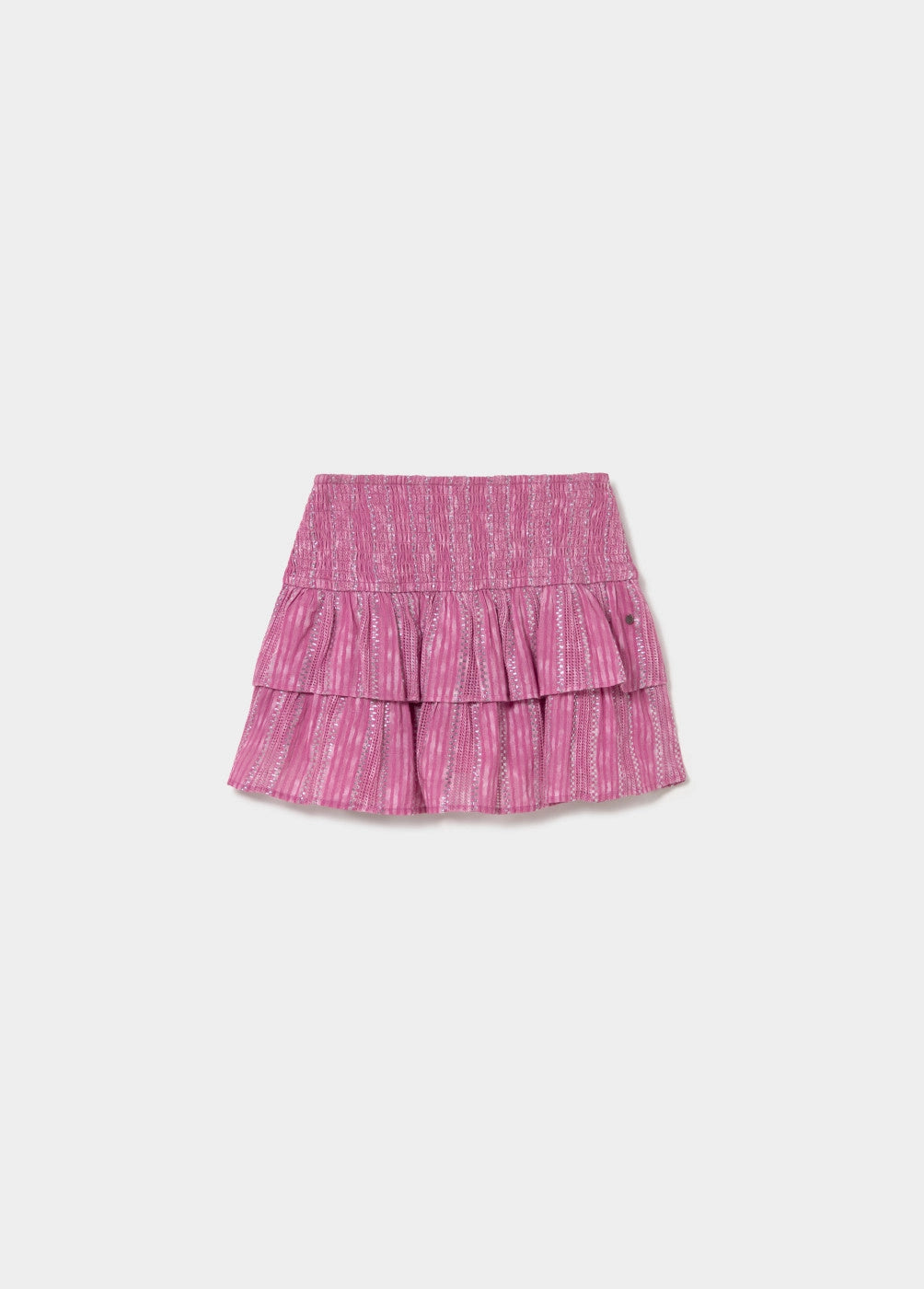 Falda corta rayas
