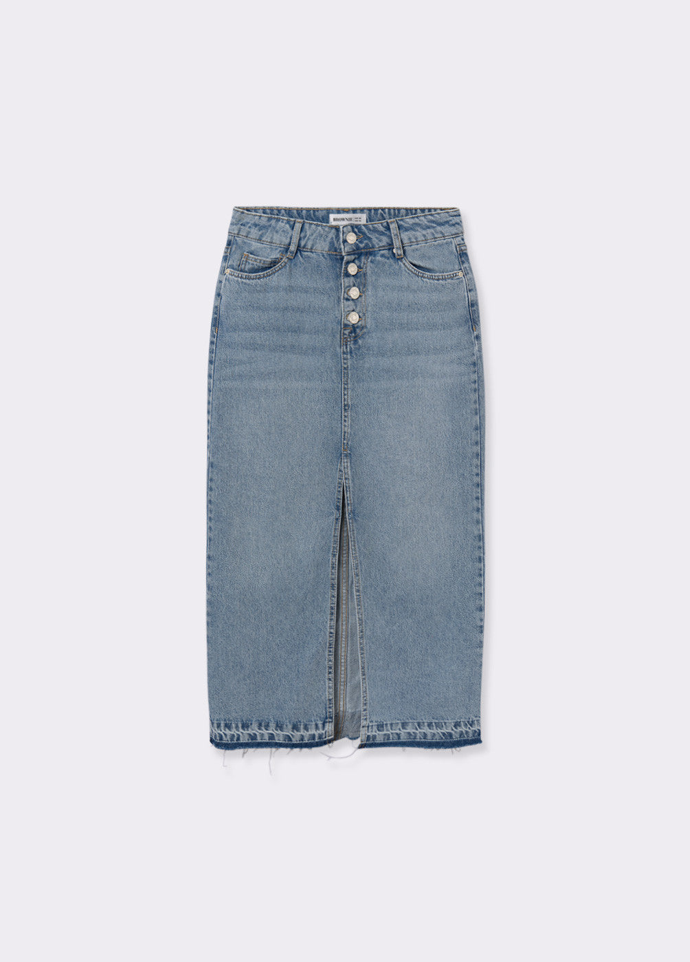Falda larga jeans