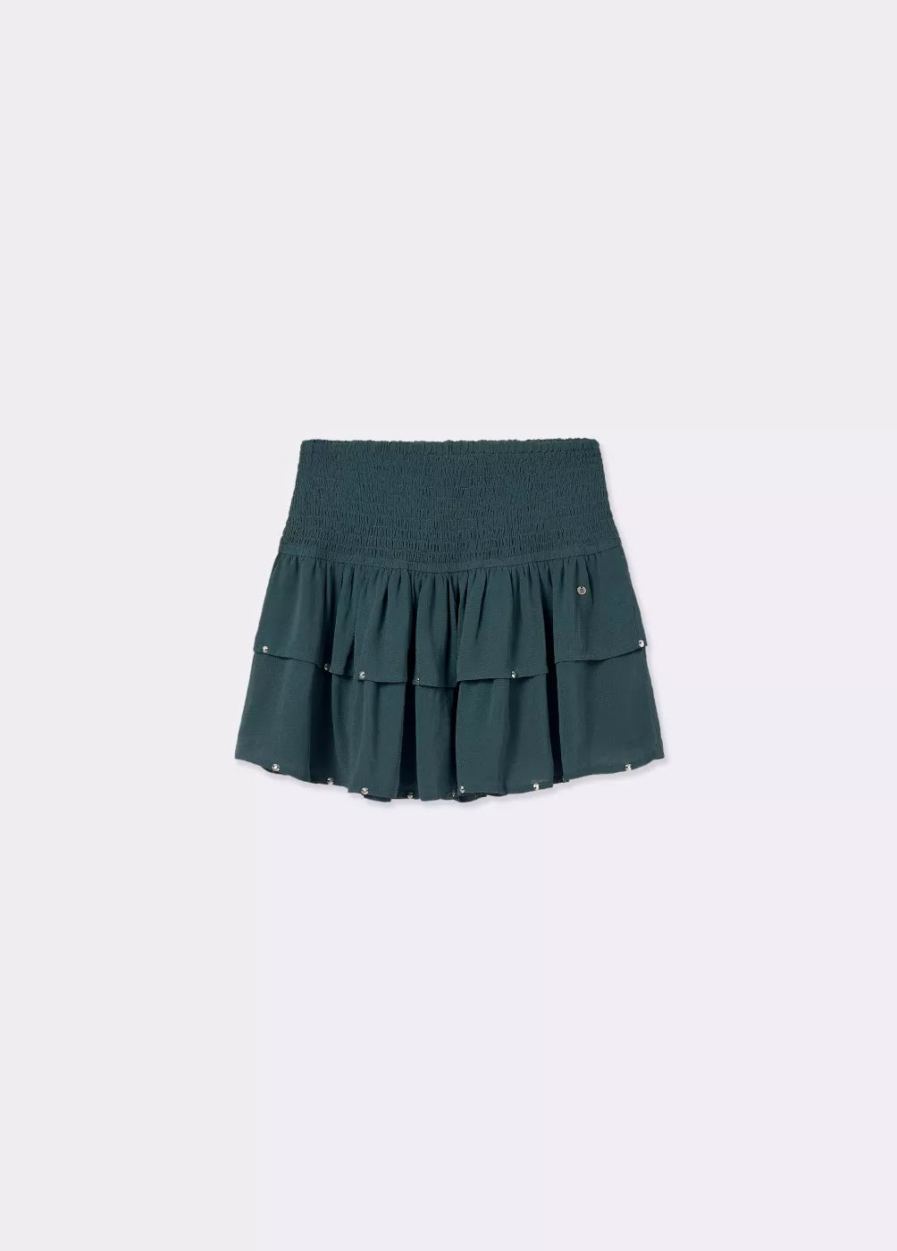 Falda volantes detalle tachas