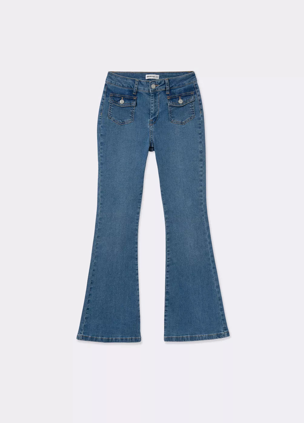 Jeans bolsillos frontales