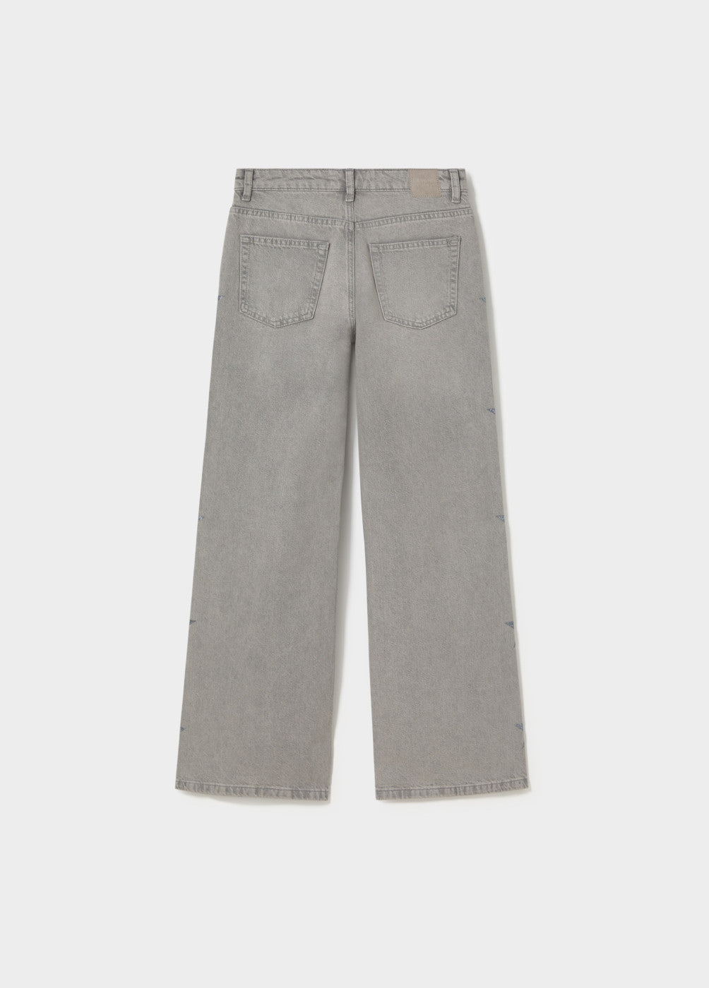 Jeans multiestrellas lateral gris