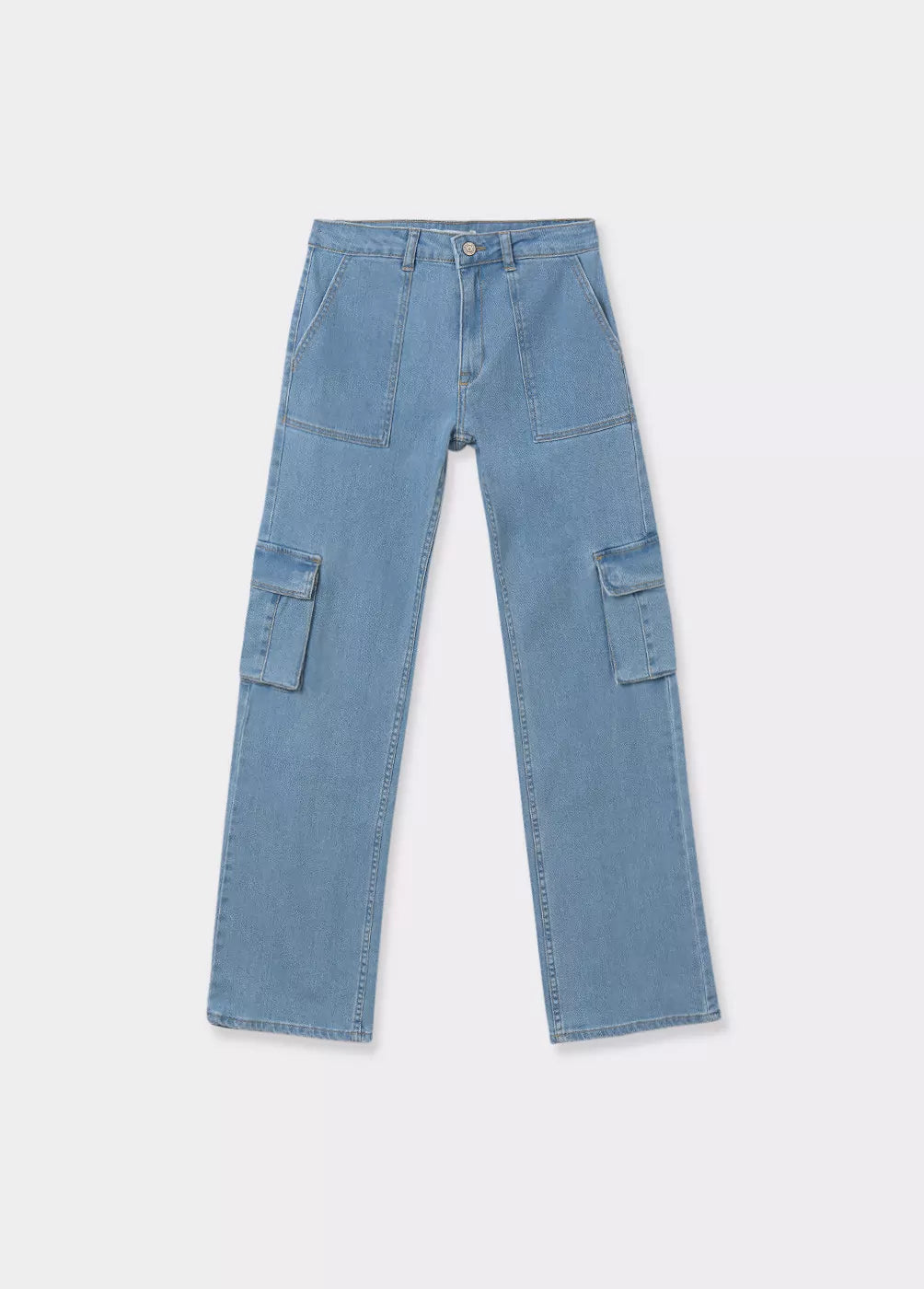 Jeans recto cargo