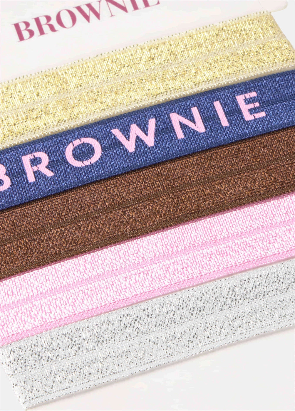 Pack gomas brownie logo