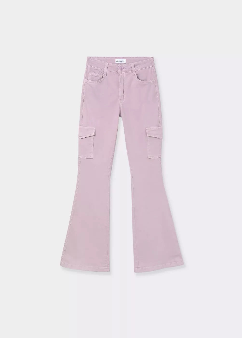 Pantalón campana cargo