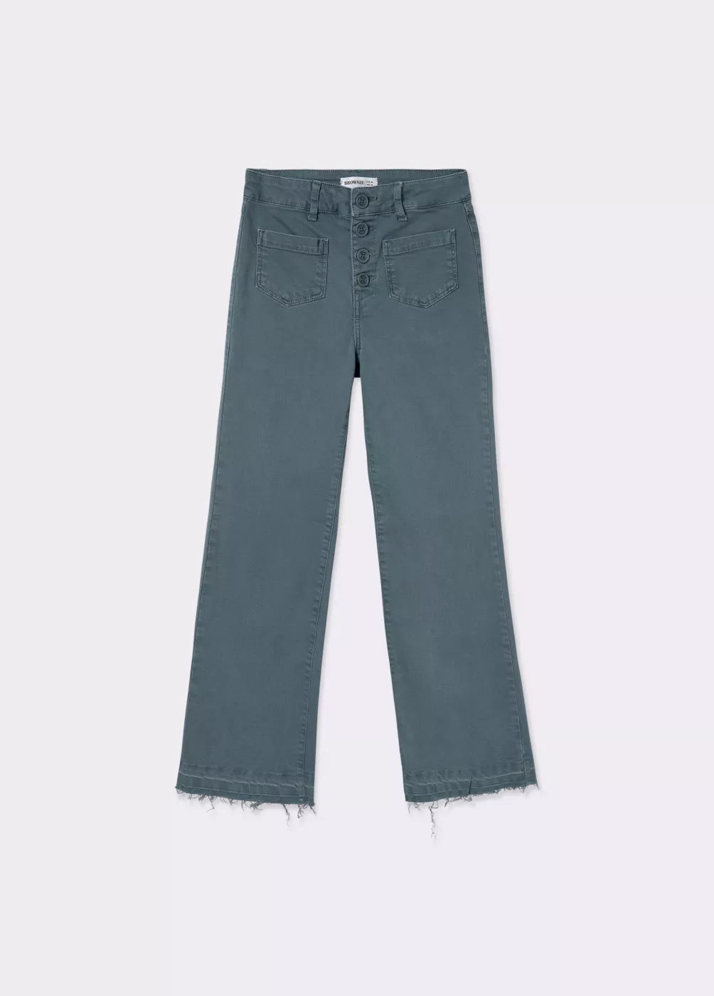 Pantalón culotte botones frontales