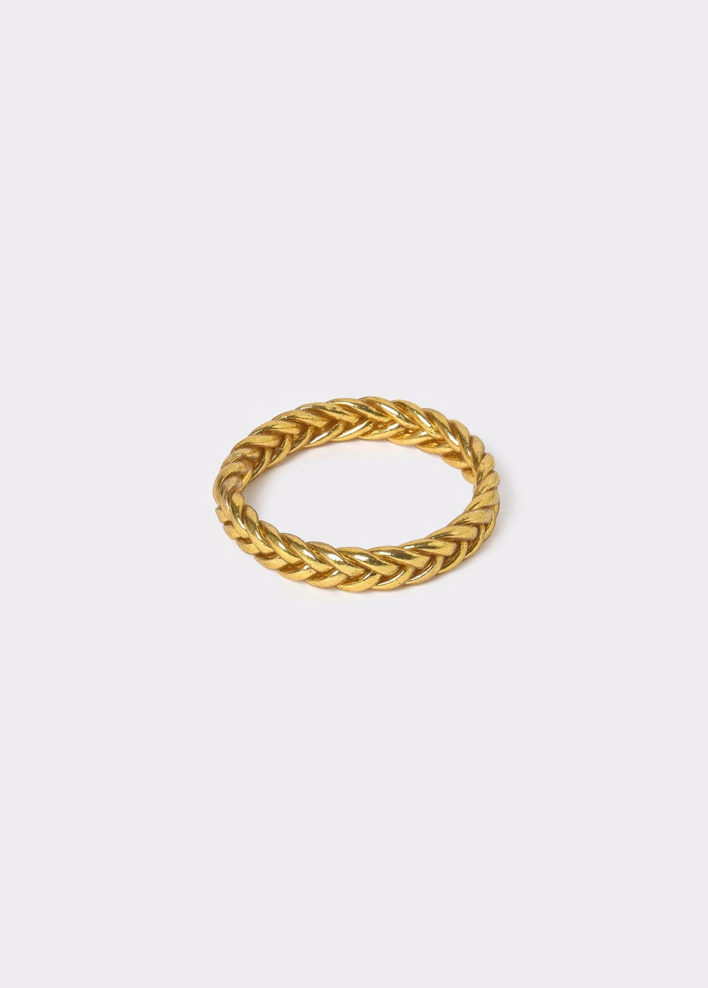 Pulsera pan de oro trenzada s