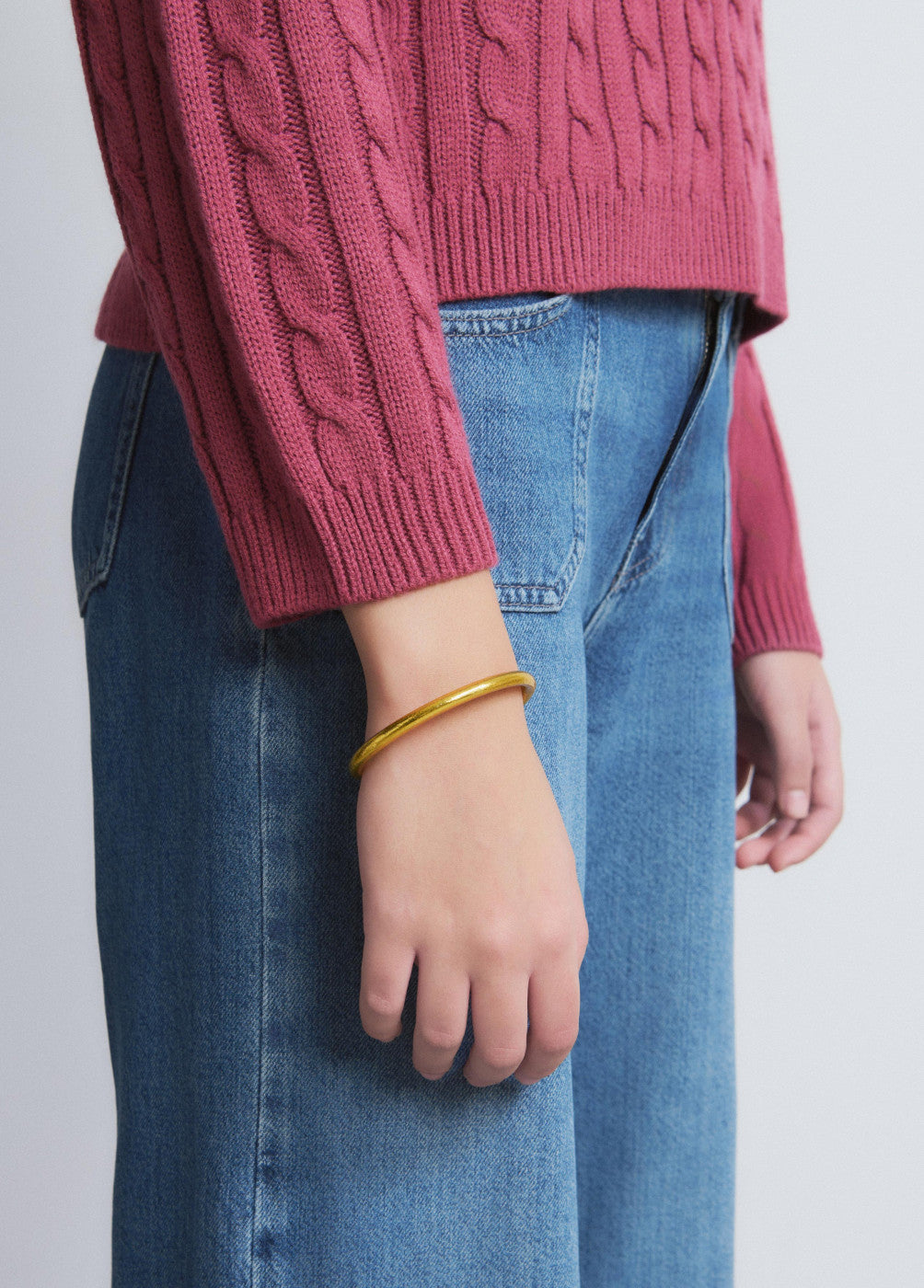 Pulsera pan de oro