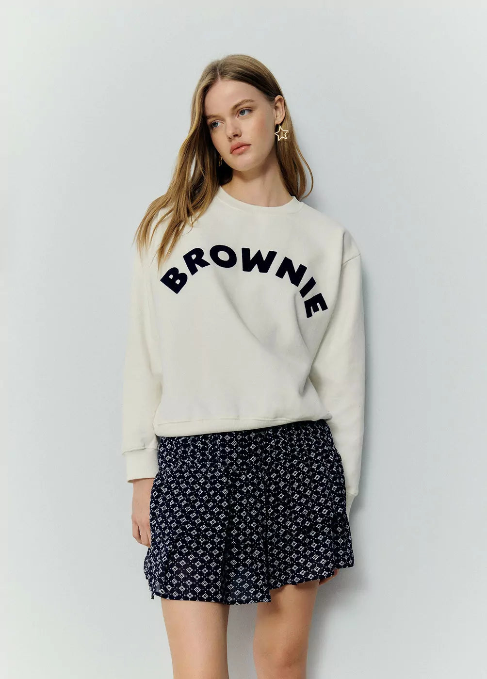 Sudadera brownie flock