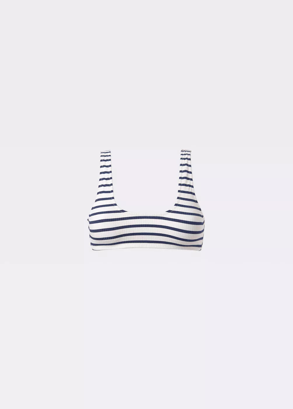 Sujetador bikini bandeau raya tejida