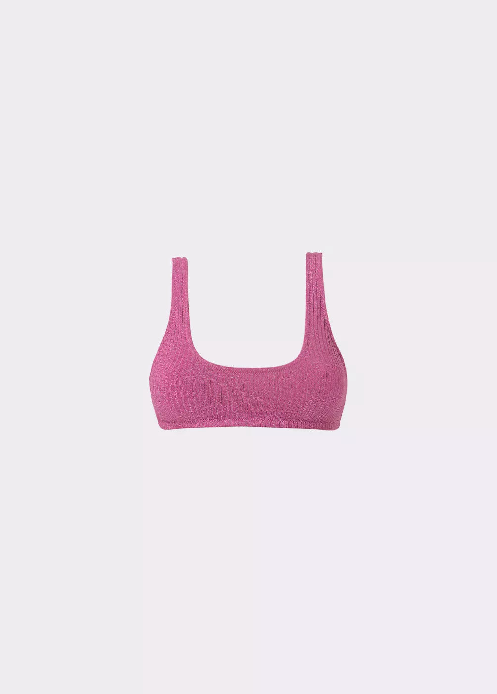Sujetador bikini triangular lurex