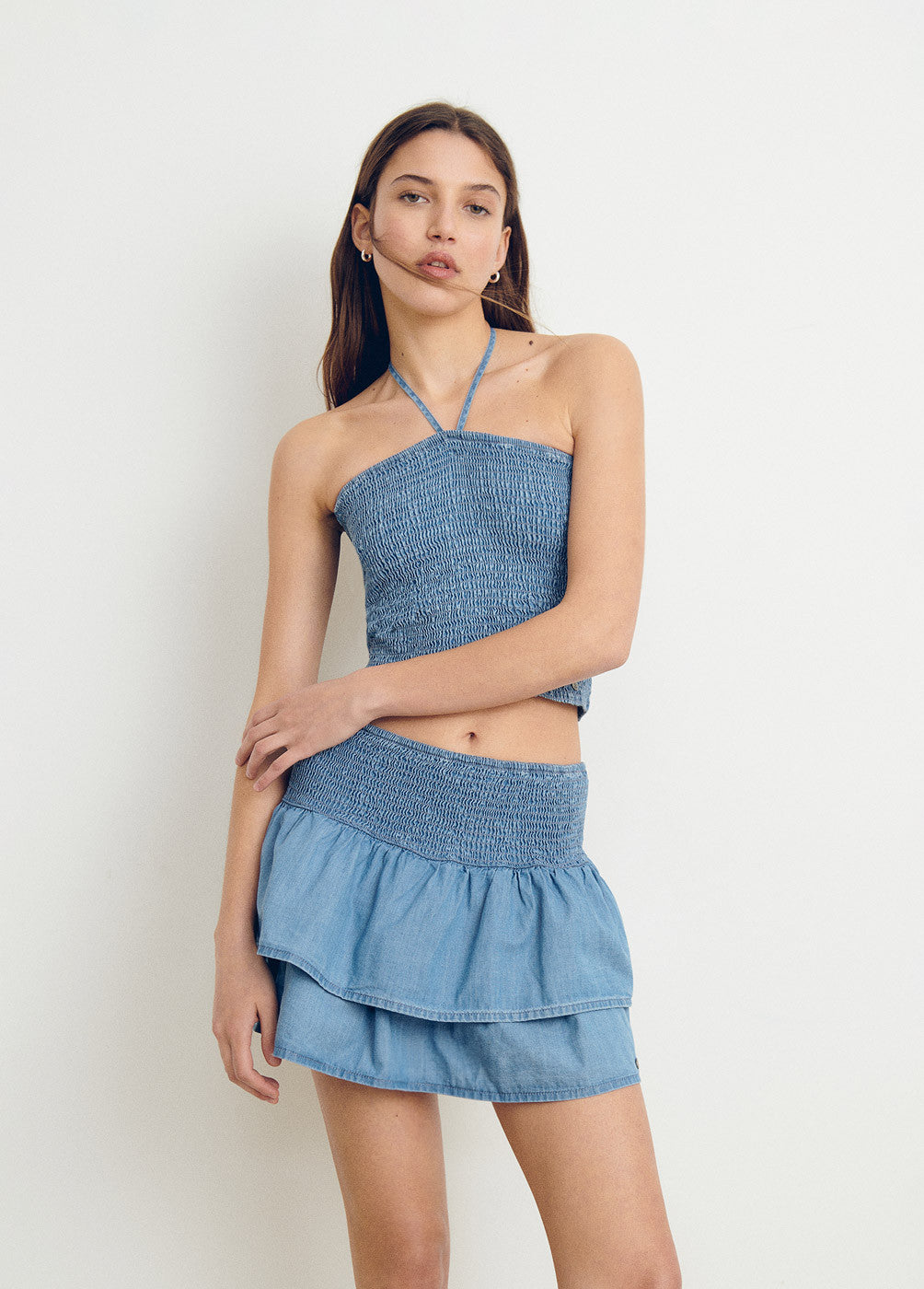 Top engomado jeans