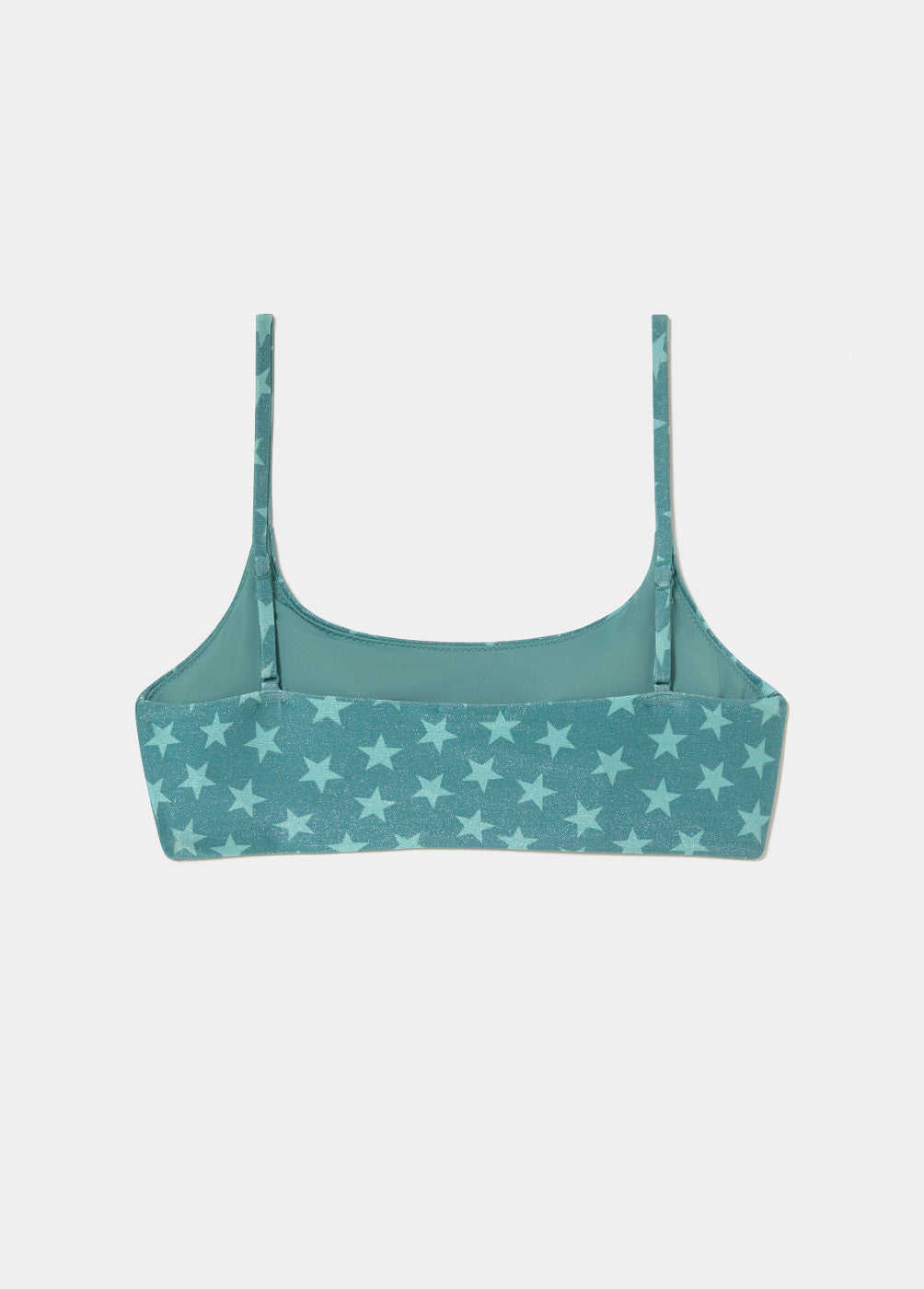 Top tiras bandeau estrellas hilo met