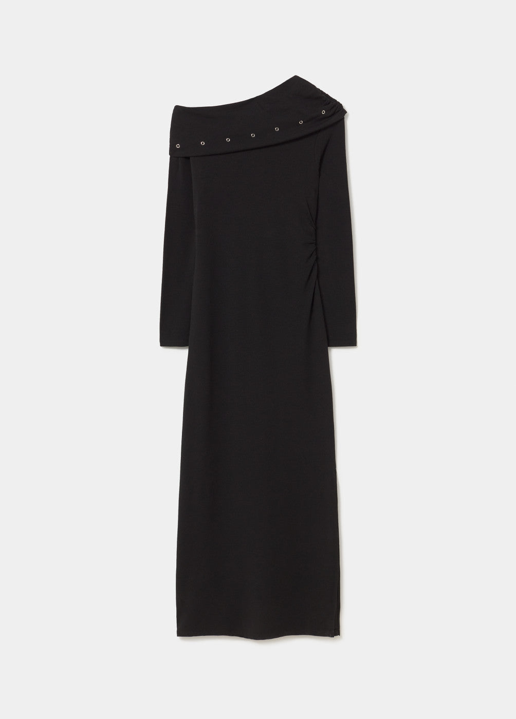 Vestido midi eyelets