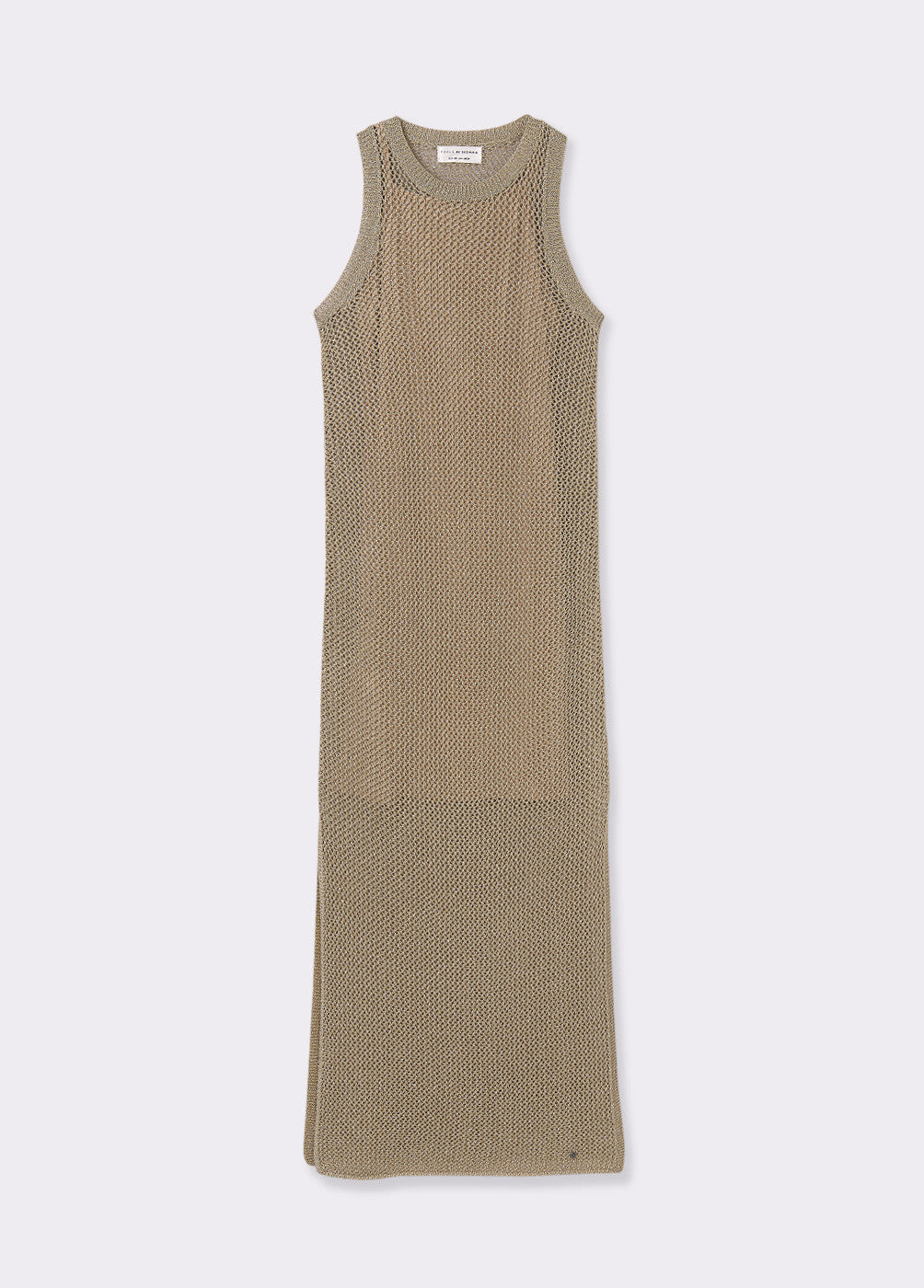 Vestido largo halter