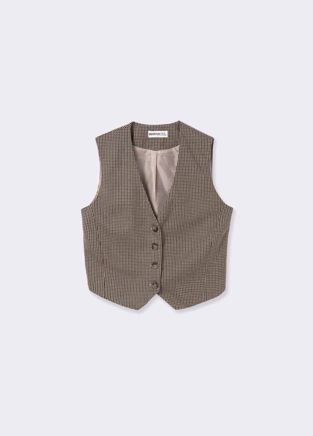 Chaleco sastre cuadros