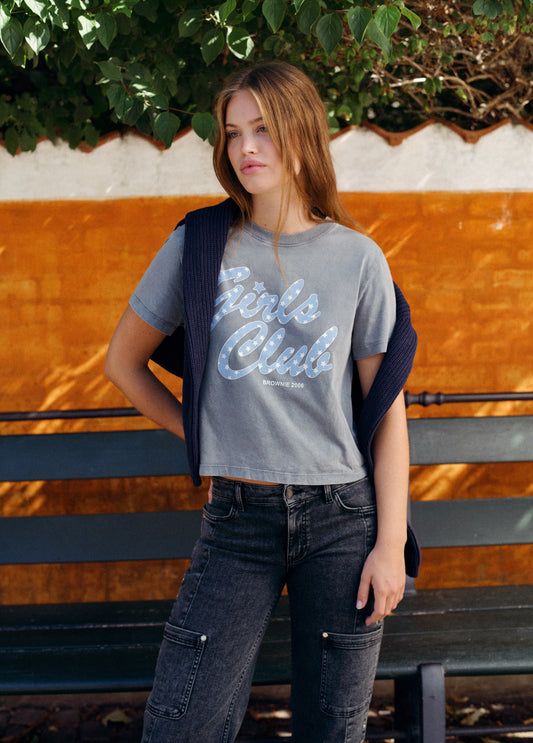 Camiseta print girls club