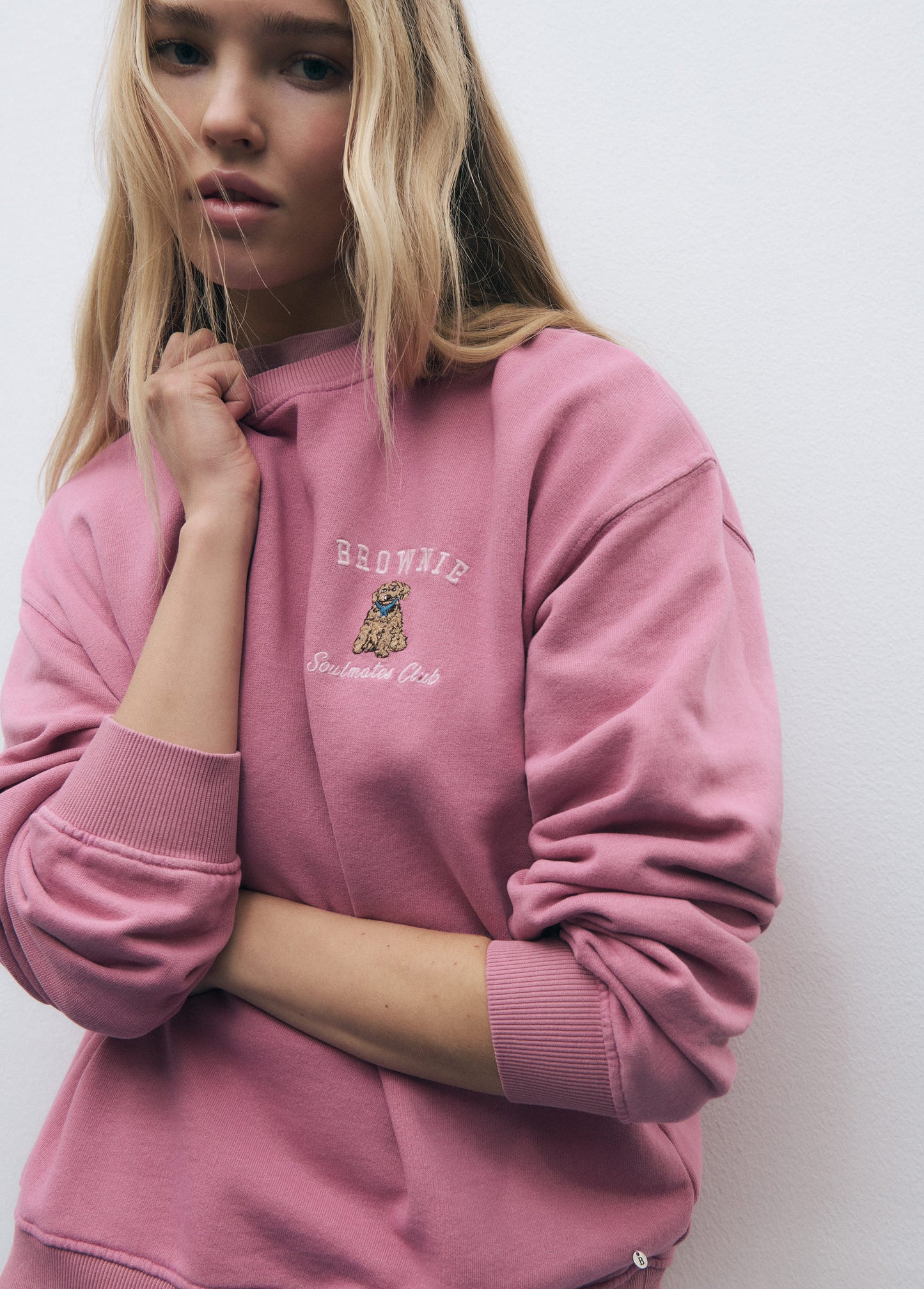Sudadera bordado perrito