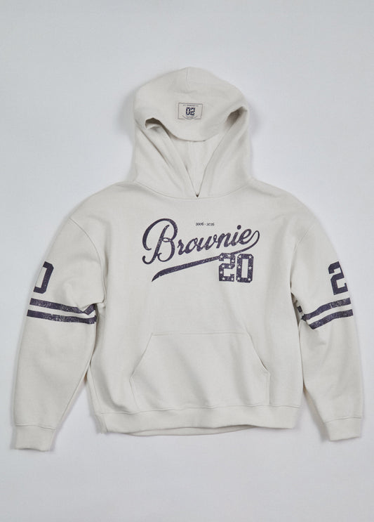 Sudadera capucha print aniversario