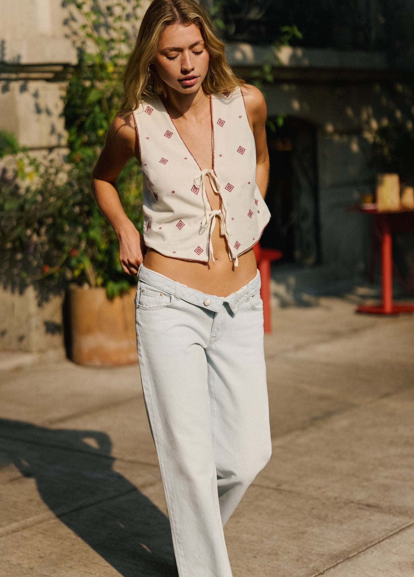 Jeans vuelta cinturilla