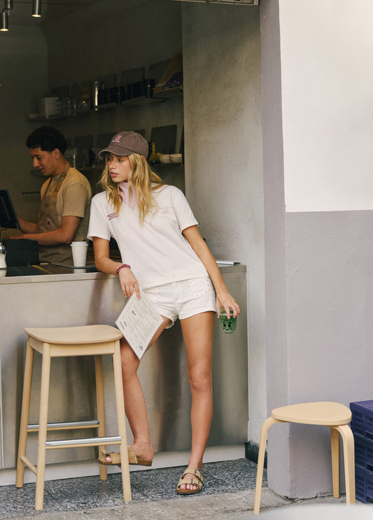 Short tachas decorativas