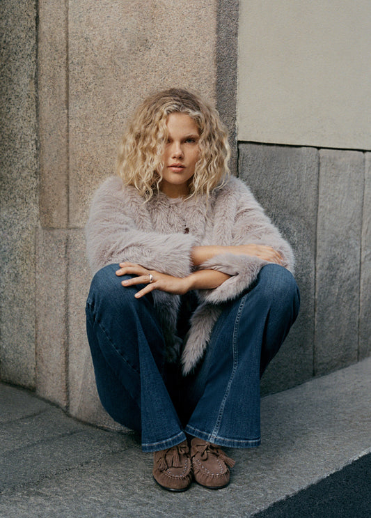 Mocasín serraje eyelets