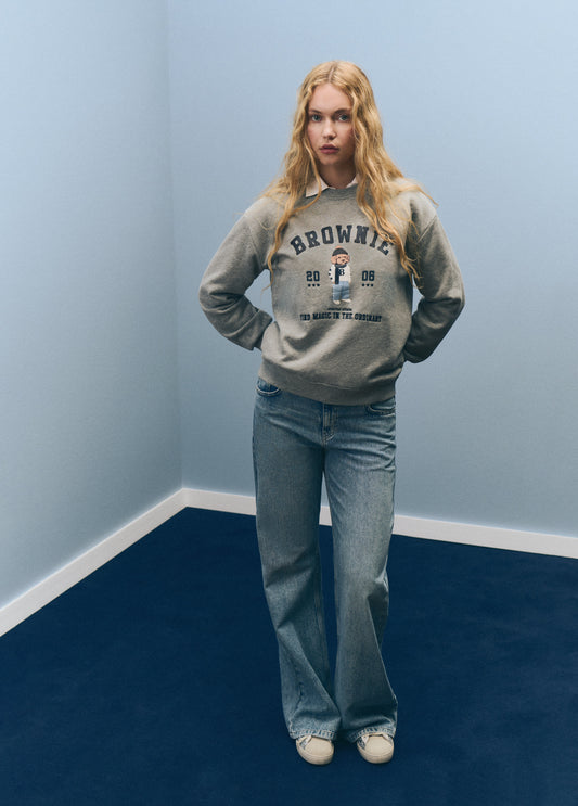 Sudadera vigoré print perrito