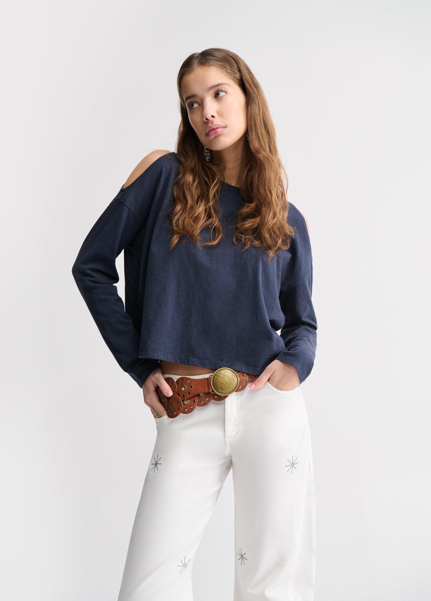 Pantalón estrellas tachas
