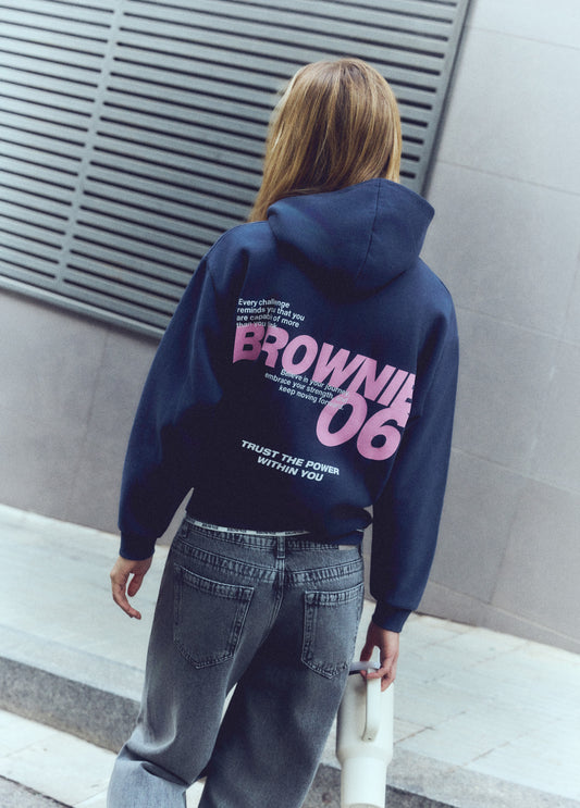 Sudadera capucha número