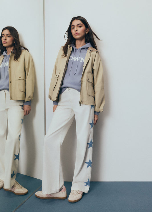 Jersey capucha estrella