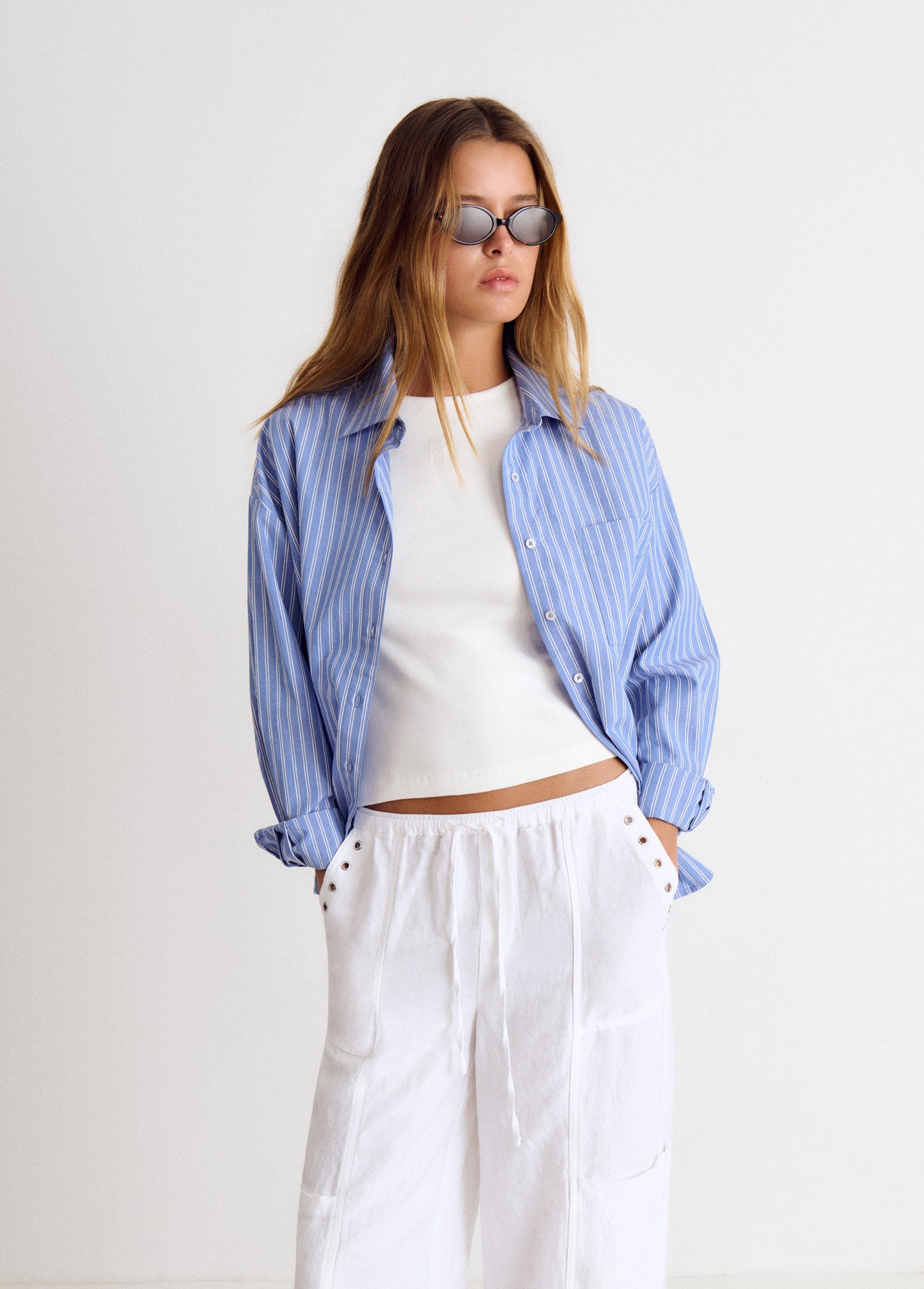 Camisa básica con top