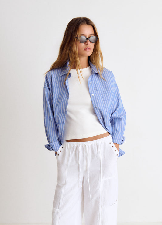 Camisa básica con top