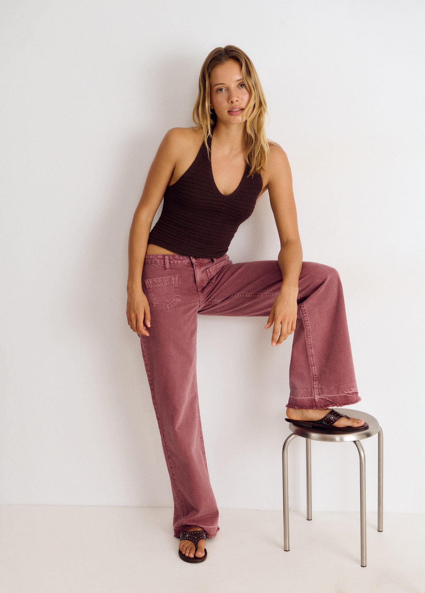 Pantalon bolsillos frontales