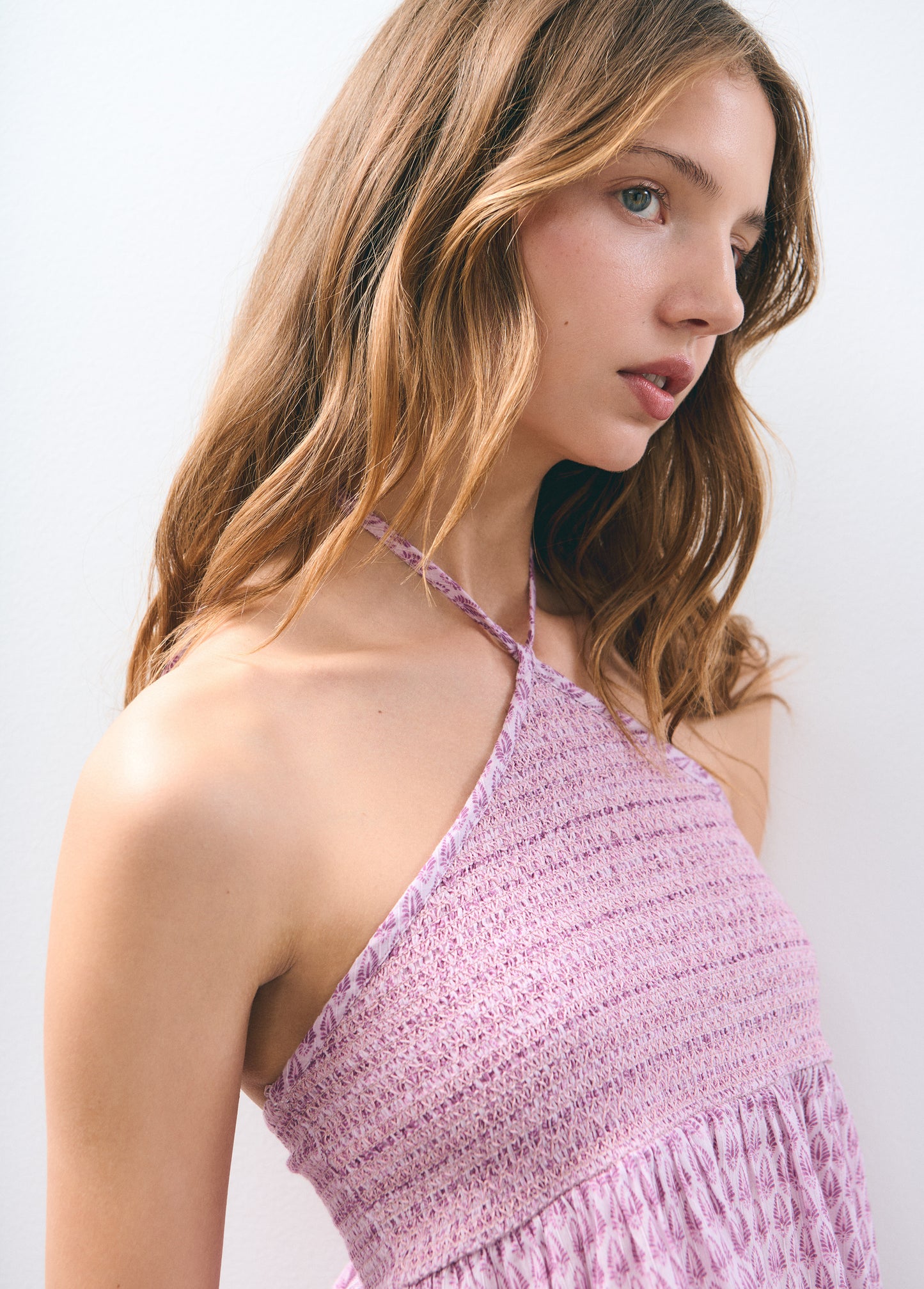Top algodón smock