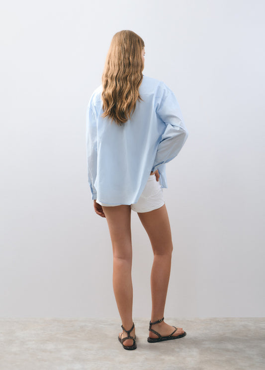 Camisa básica lisa