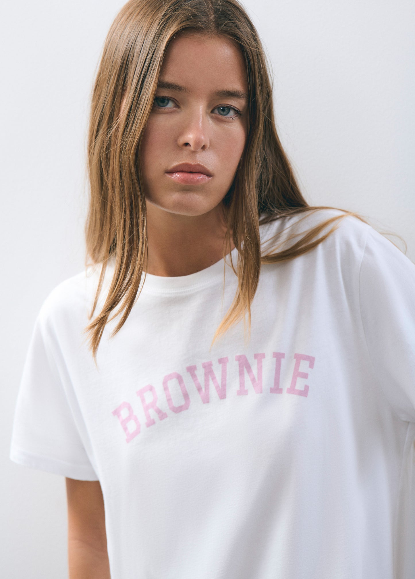 Camiseta texto brownie