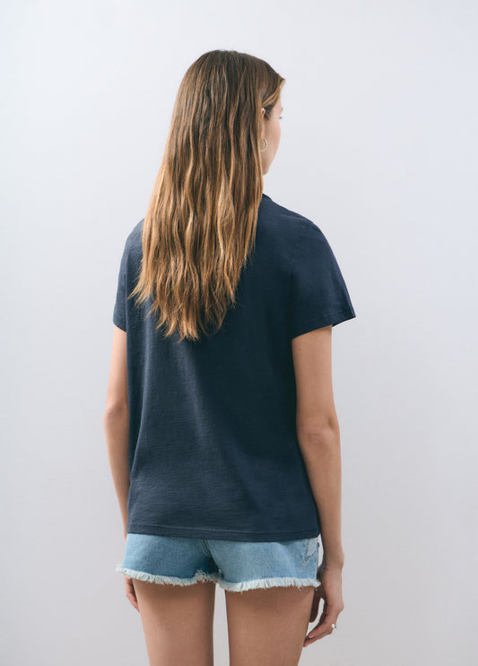 Camiseta algodón botones