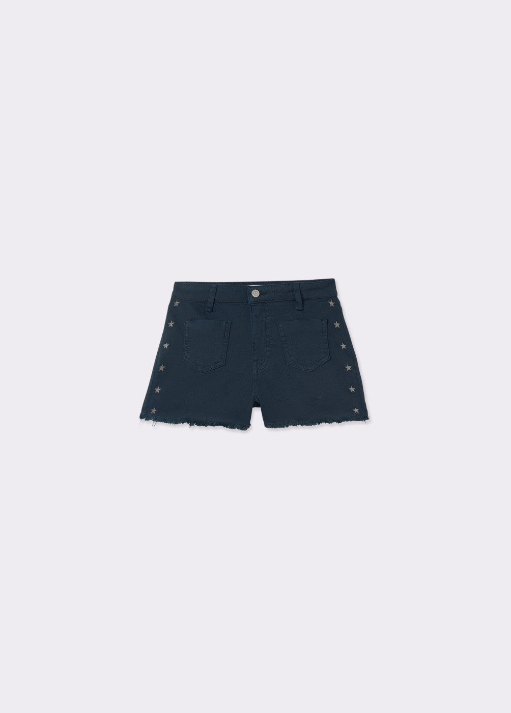 Short estrellas bordadas