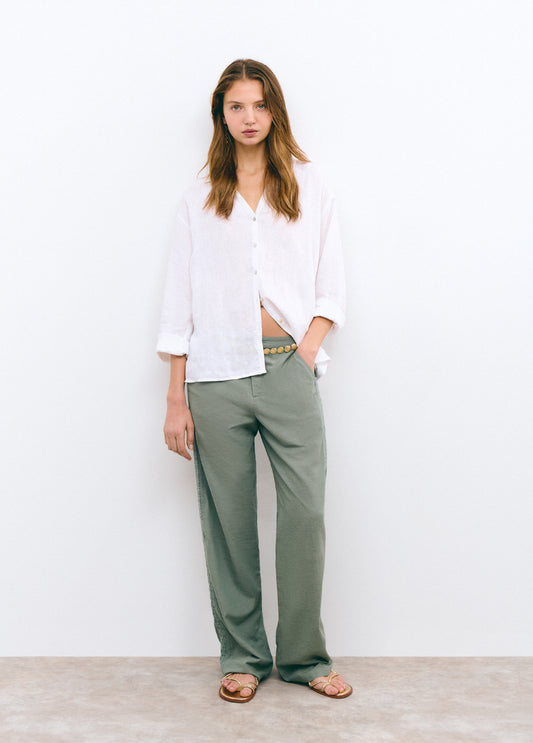 Pantalón bordados