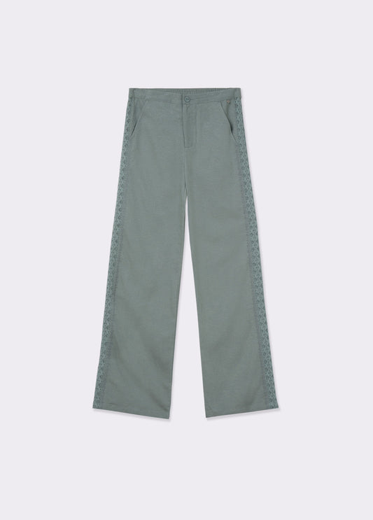 Pantalón bordados