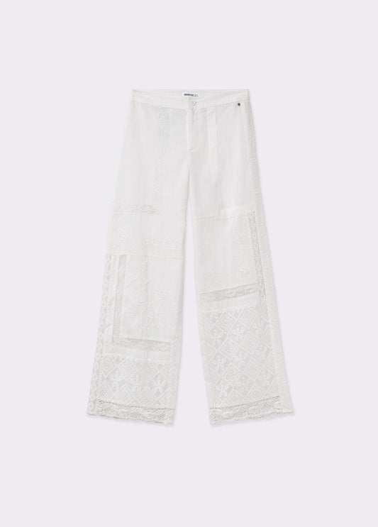 Pantalón bordados