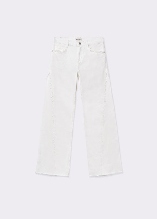 Pantalón desfleco lateral