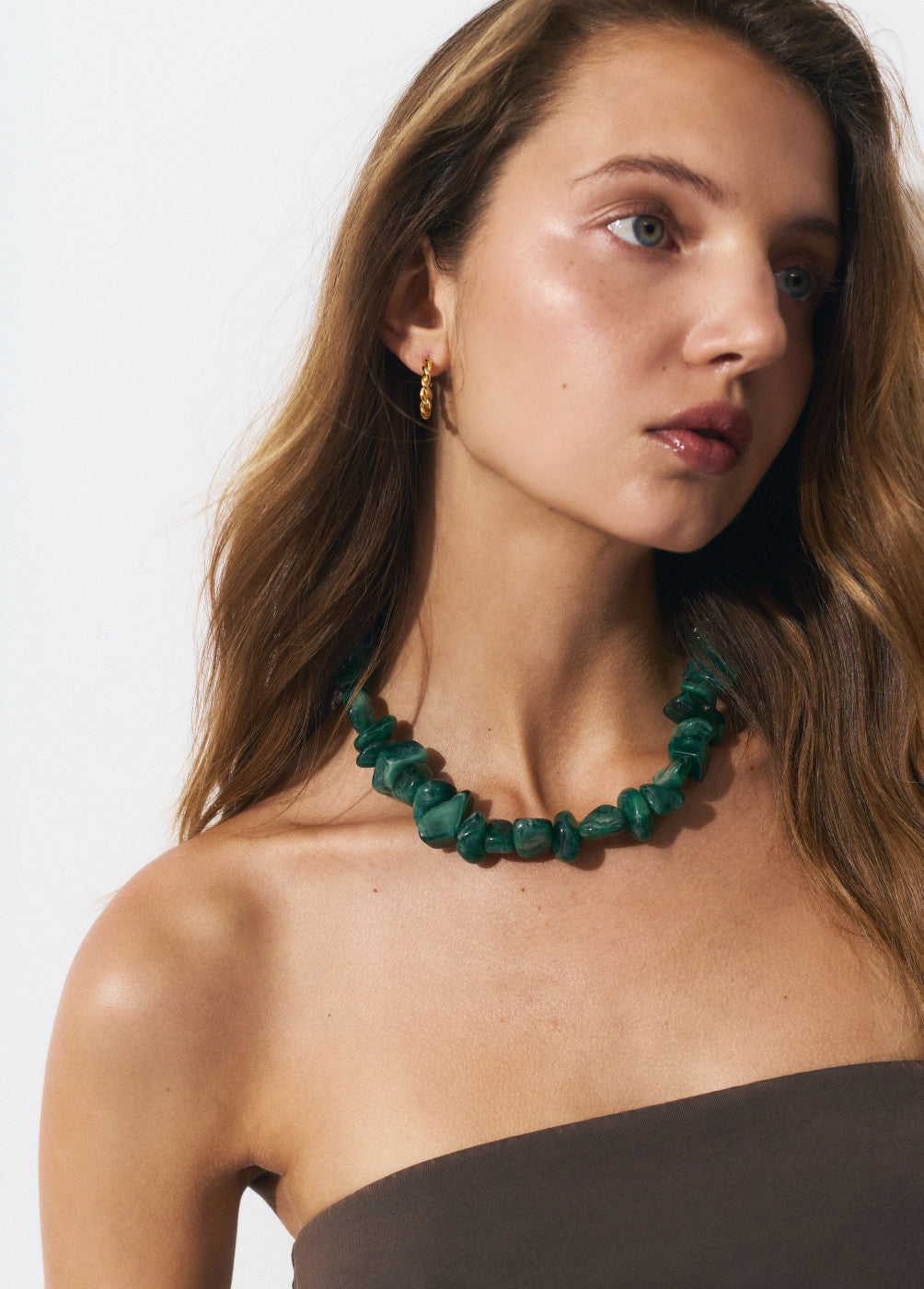 Collar piedras irregulares