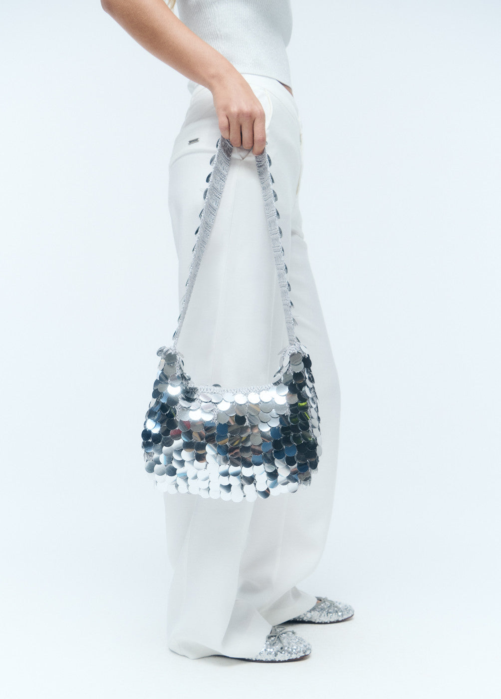 Bolso crochet espejos