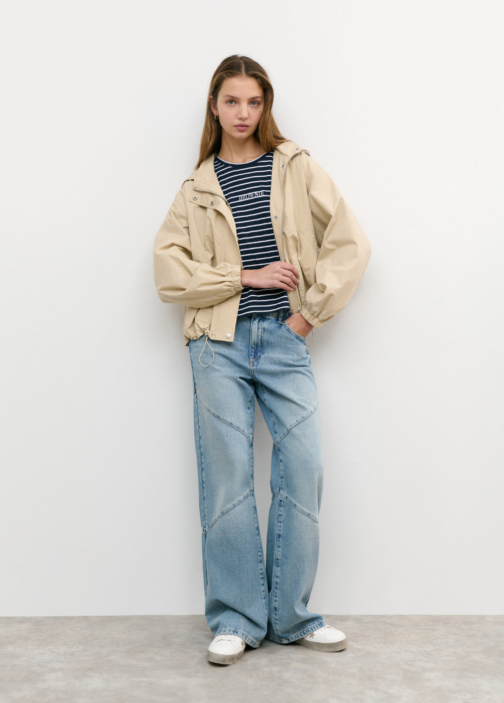 Parka algodón con capucha