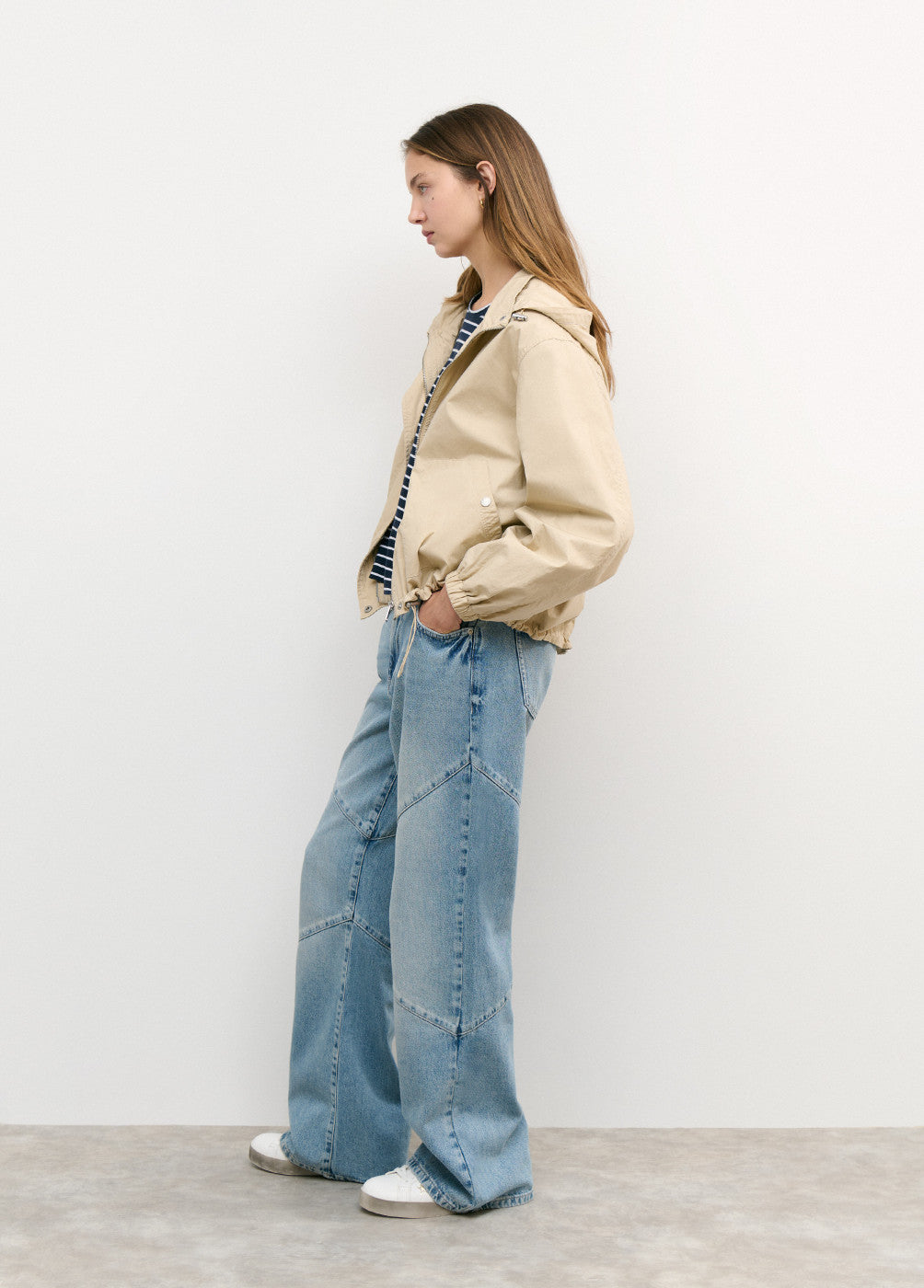 Parka algodón con capucha