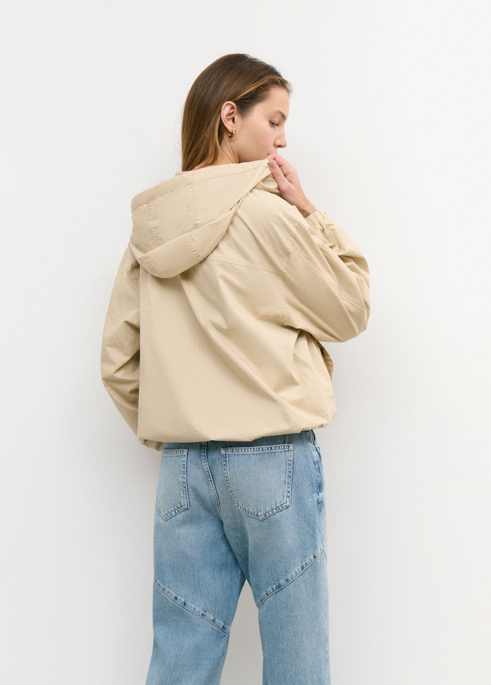Parka algodón con capucha