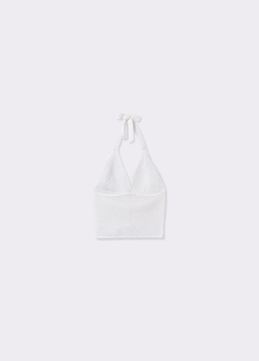 Top básico crochet