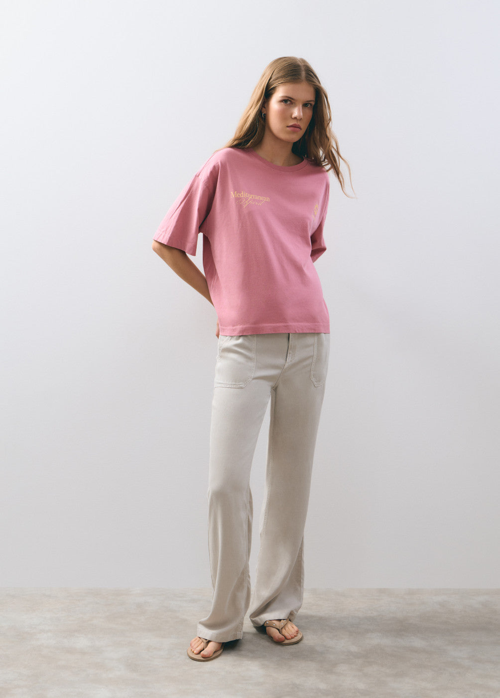 Camiseta print algodón