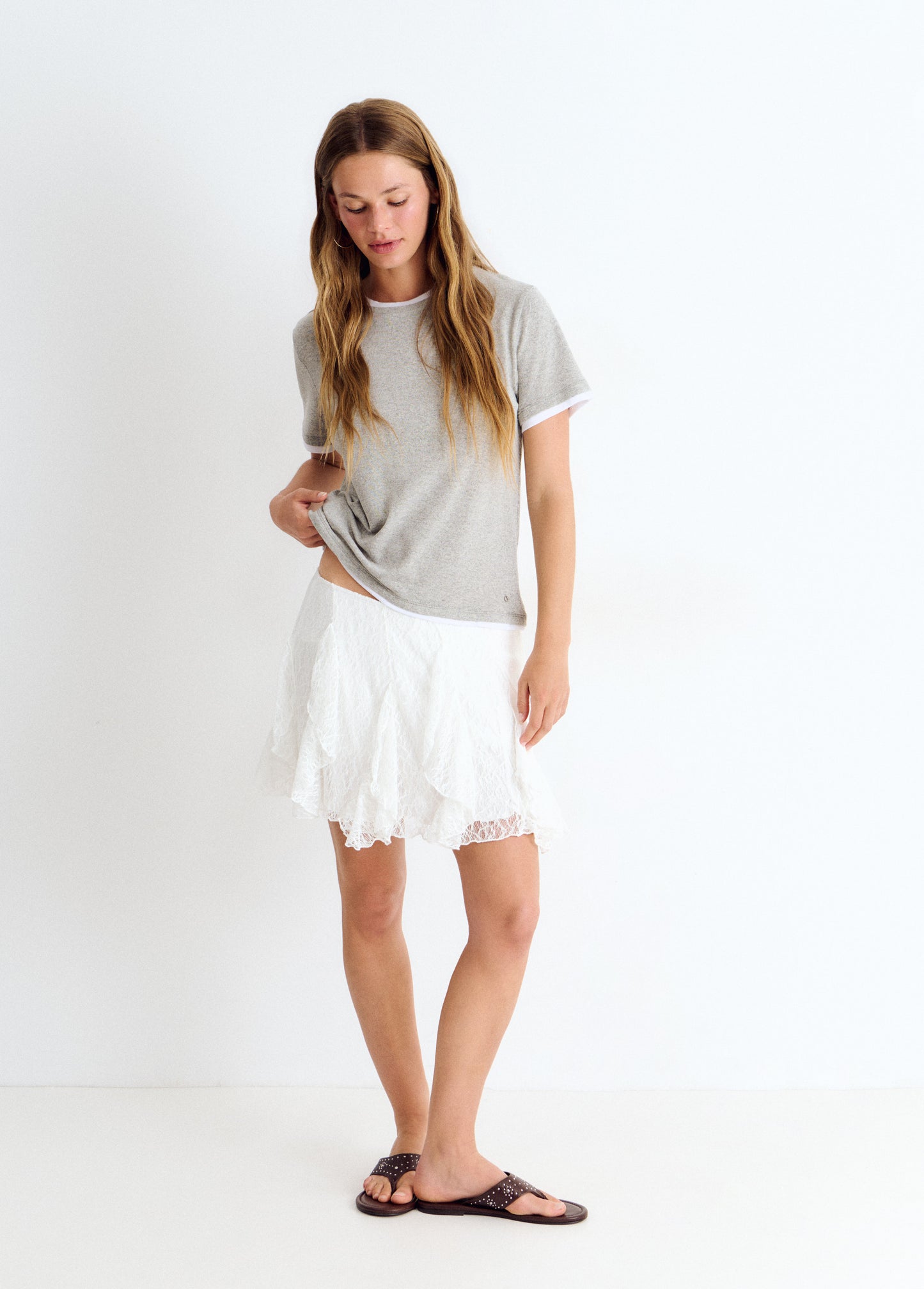 Camiseta efecto doble