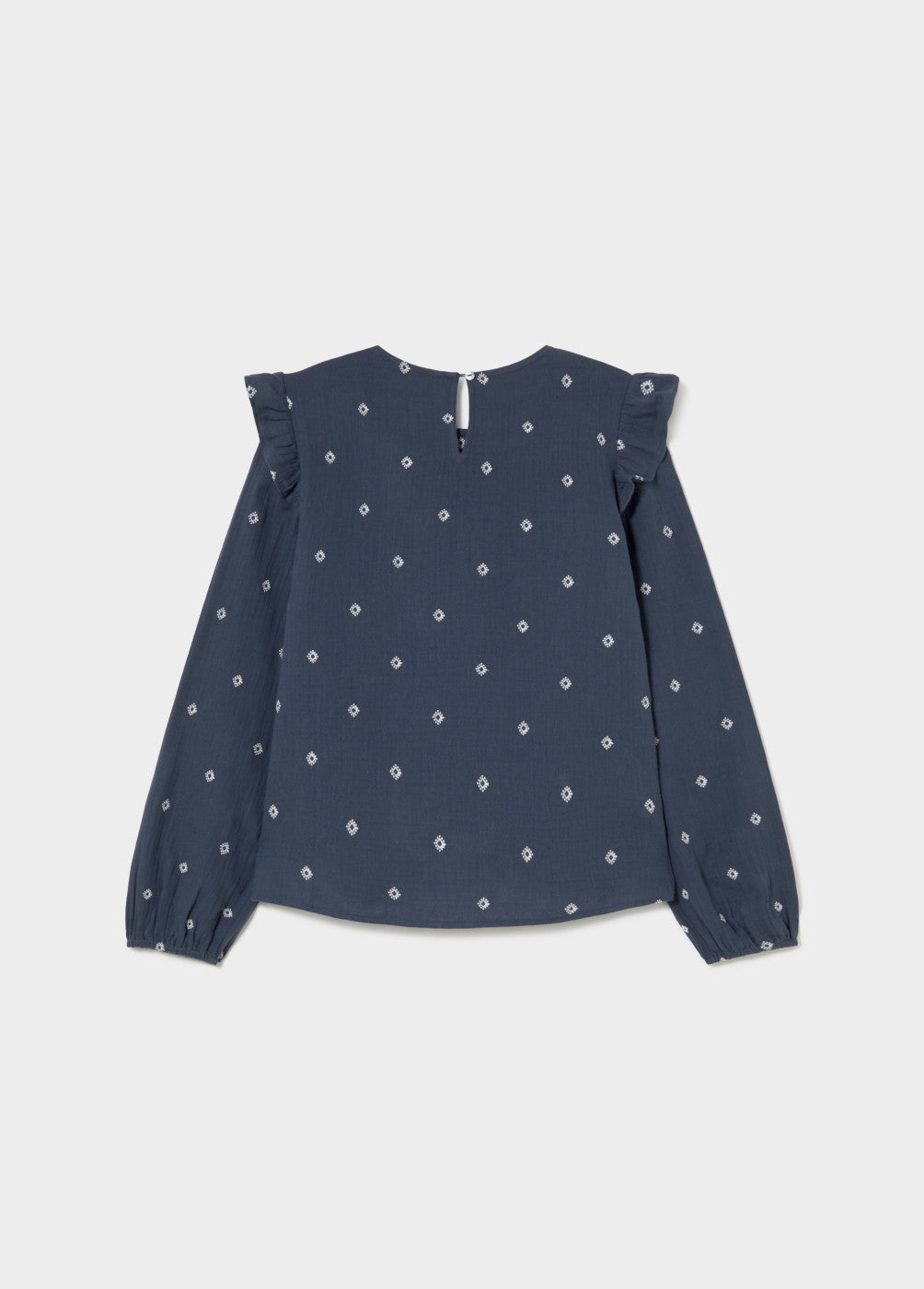 Blusa dobletela bordados